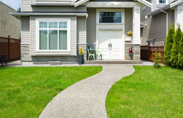 Cost of Concrete Path Construction in Heber City